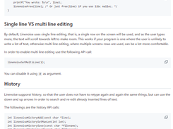 Linenoise Screenshot 1