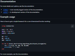 LineSearches.jl Screenshot 1