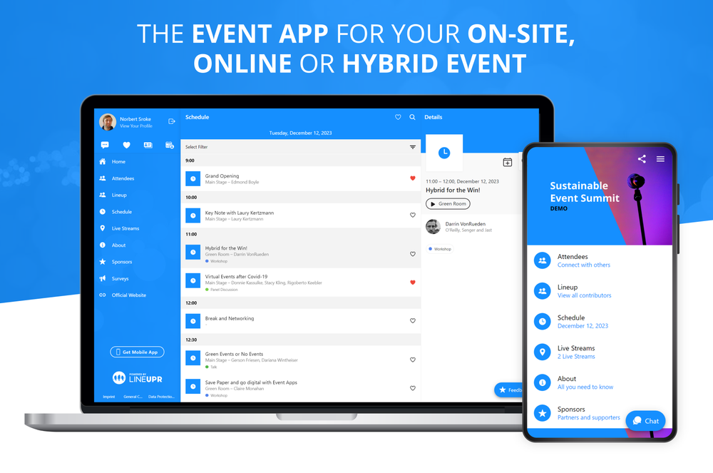 One event app that works on every device