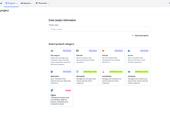 Integrations with GitHub, GitLab, Bitbucket, Azure, Figma, Storyblok, and more