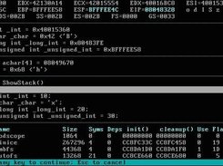 Linice using VGA text framebuffer