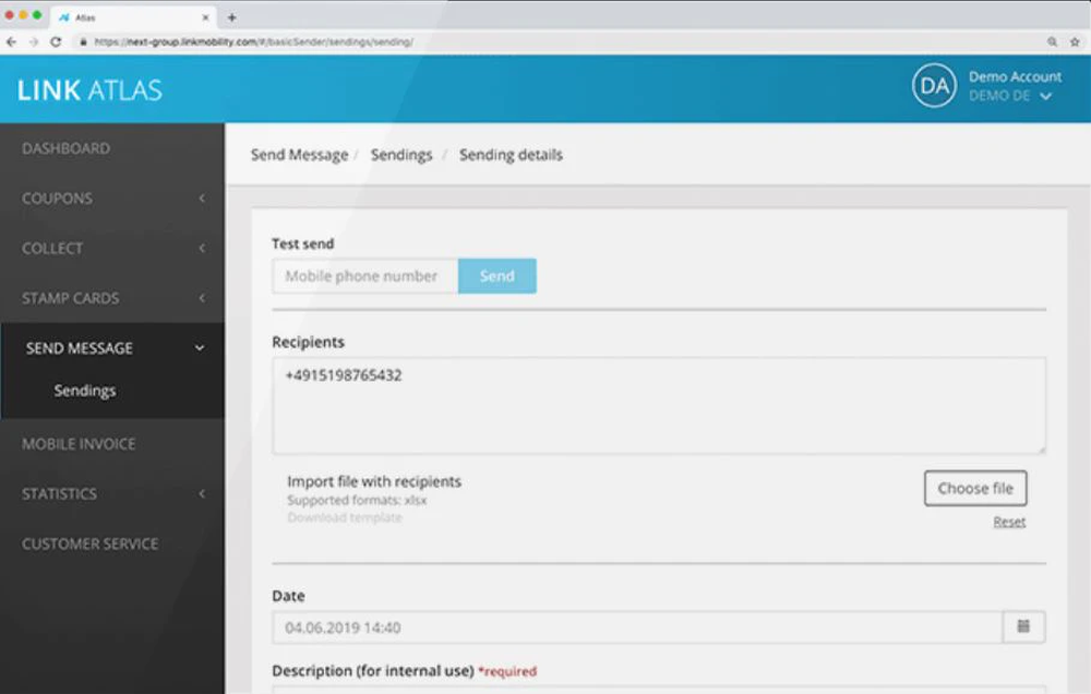 LINK Mobility Screenshot 1