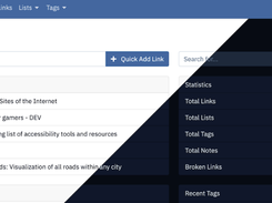 LinkAce Screenshot 1