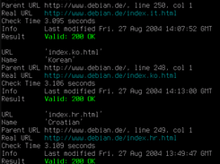 LinkChecker Screenshot 1