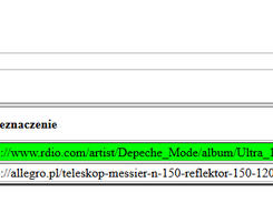 Lista adresów