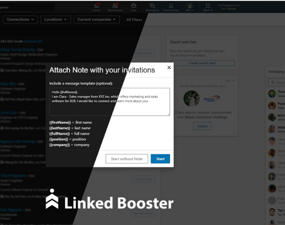 Linked Booster Screenshot 1