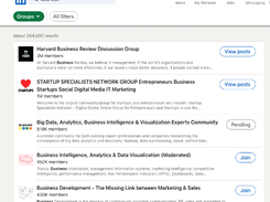 LinkedIn Groups Screenshot 1