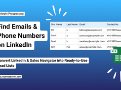 b2b email and phone number finder