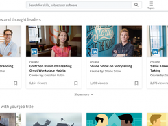 LinkedIn Learning Screenshot 1