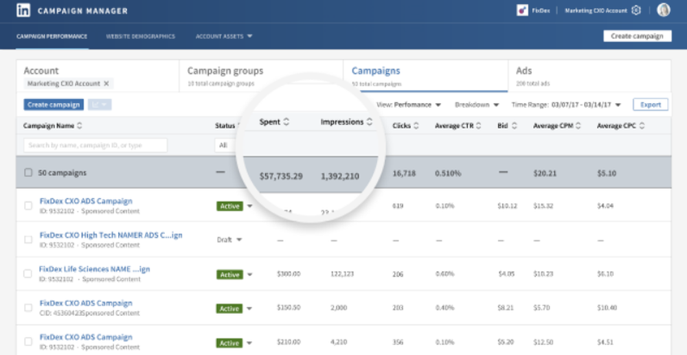 LinkedIn Marketing Solutions Screenshot 1