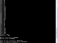 linkedlistc Screenshot 1