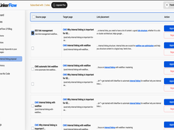 Link Suggestions to publish or reject