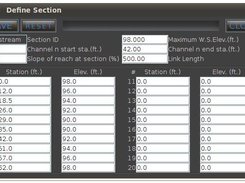 Defining an Irregular Section in linkFlow (c) 2010