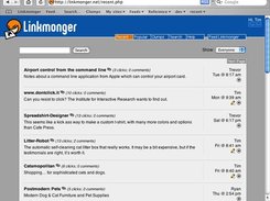 A Linkmonger site in action