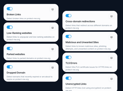 Sample link-monitoring policies