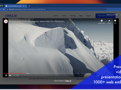 Preview videos, presentation & 1000+ web embeds