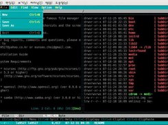 editor & menu