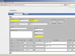 20090409 Invoice entry form 