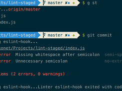 lint-staged Screenshot 2