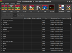 LinTAR-Archive-Manager Screenshot 2