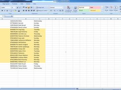 Sample CSV Data