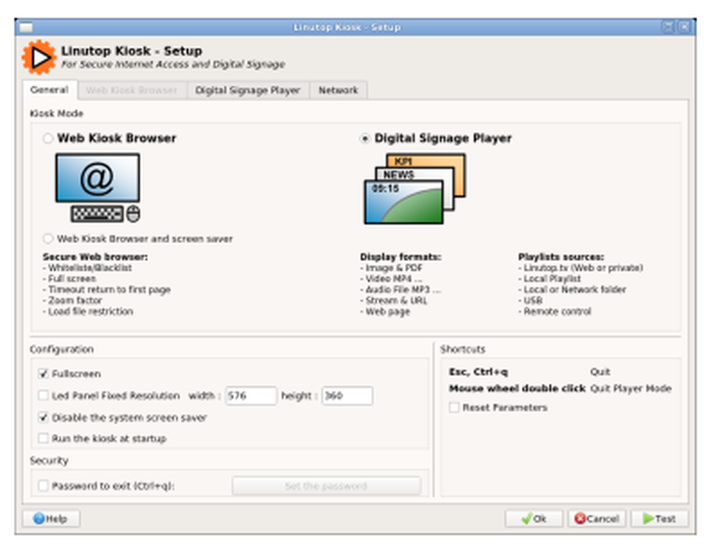 Linutop Kiosk Screenshot 1