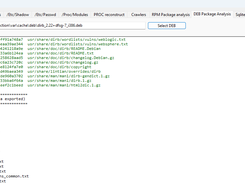 Linux Artifact Parser Screenshot 3