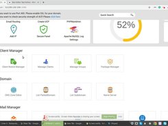 Control Panel Dashboard