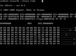 Linux Debug (DOS debug like) Screenshot 2