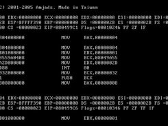 Linux Debug (DOS debug like) Screenshot 1