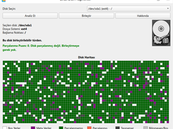 Linux-Disk-Birlestirici Screenshot 2