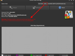 Linux-Disk-Defrag Screenshot 3