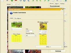 Simple calendar creator