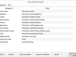 LinuxSystemCleaner Screenshot 1