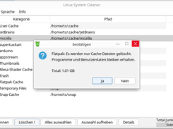 LinuxSystemCleaner Screenshot 3