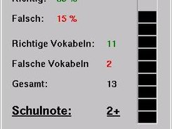 Vokabeltrainer fuer Linux und Windows Screenshot 2
