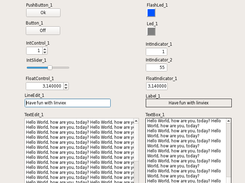 This is a collection of all currently available gui widgets
