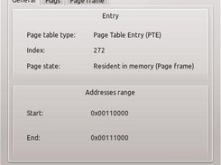 Page table entry