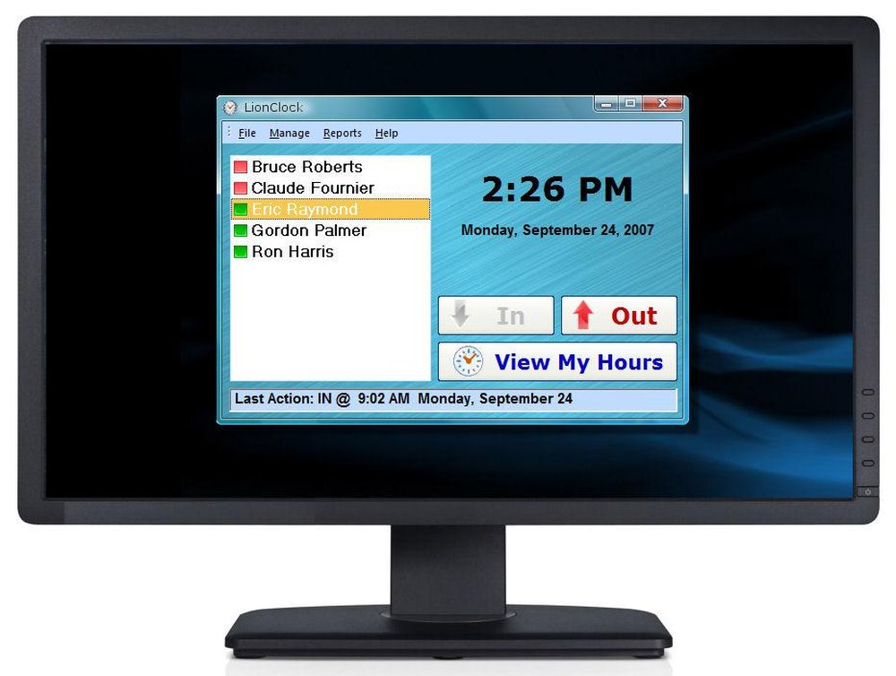 LionClock Screenshot 1