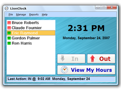 LionClock Screenshot 1