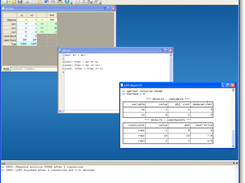 Linear Program Solver Main Window