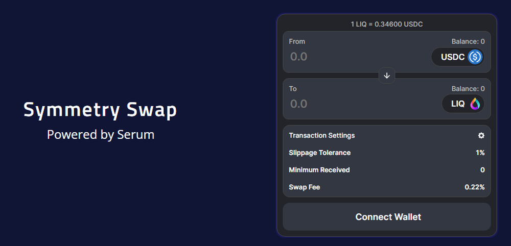 LIQ Protocol Screenshot 1