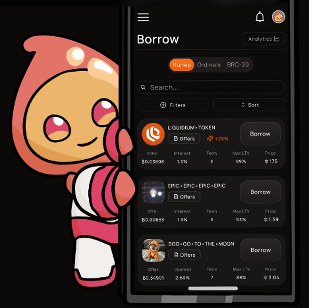 Liquidium Screenshot 1