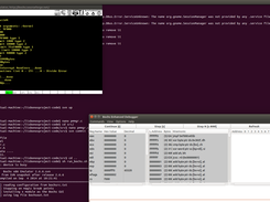 Physical Memory Manager initializing, detecting the 2GB in the emulated machine