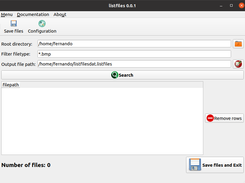 listfiles