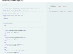 List.js Screenshot 1