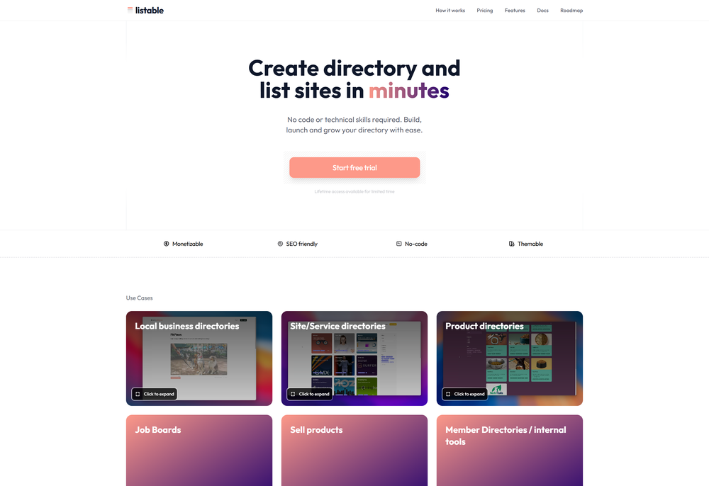 Listable Screenshot 1