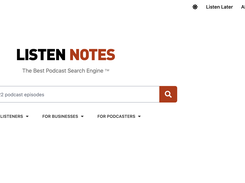 Listen Notes Screenshot 1