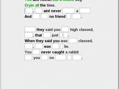 Filling in the gaps using the embedded player