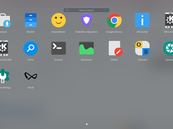 full-screen app launcher